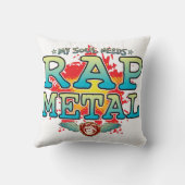 Rap Metal Soul Cushion Kussen (Achterkant)