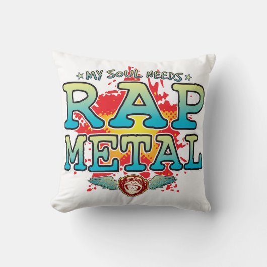 Rap Metal Soul Cushion Kussen (Voorkant)