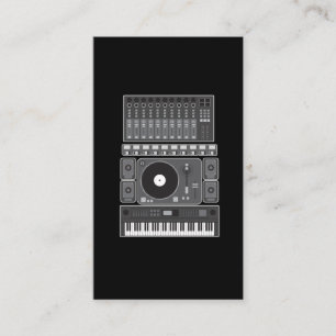 Rap Music Beat Maker DJ Gift Visitekaartje