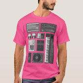 Rap Music Beat Maker T-shirt (Voorkant)