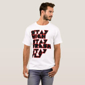 RAP MUZIEK T-SHIRT (Voorkant volledig)