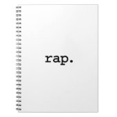 rap. notitieboek (Voorkant)