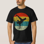 rap retro  silhouette 70s t-shirt (Voorkant)
