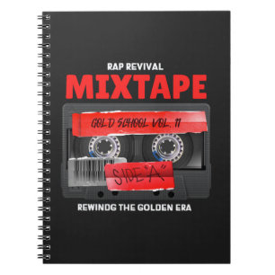 Rap Revival Golden Era Mixtape Notitieboek