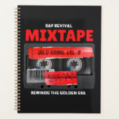 Rap Revival Golden Era Mixtape Planner (Voorkant)