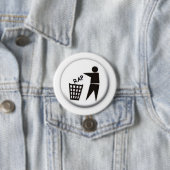 RAP SUCKS RONDE BUTTON 7,6 CM (In situ)