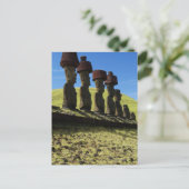 Rapa Nui artefacten, Paaseiland Briefkaart (Staand voorkant)