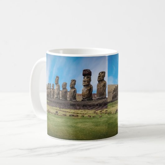 Rapa Nui Chile Koffiemok (Voorkant links)