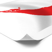 Rapa Nui Flag Poster Print (Hoek)