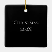 Rapa Nui Latitude & Lengtegraad op maat Keramisch Ornament (Achterkant)