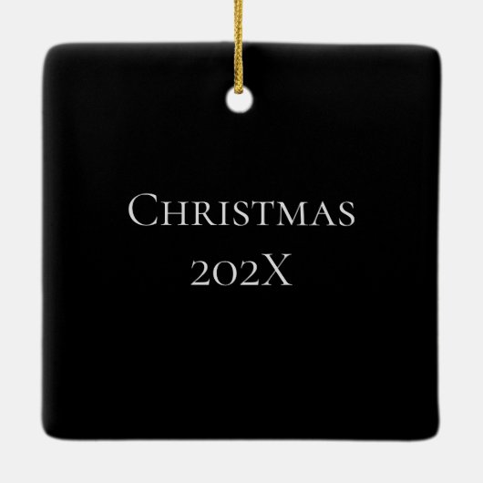 Rapa Nui Latitude & Lengtegraad op maat Keramisch Ornament (Achterkant)