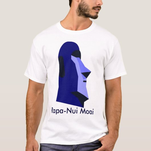 Rapa-Nui Moai - Paaseiland T-shirt (Voorkant)