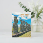 Rapa Nui, Paaseiland Briefkaart (Staand voorkant)