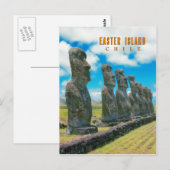 Rapa Nui, Paaseiland Briefkaart (Voorkant / Achterkant)