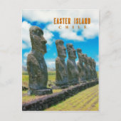 Rapa Nui, Paaseiland Briefkaart (Voorkant)