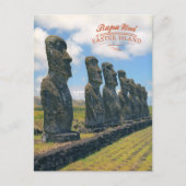 Rapa Nui (Paaseiland) Briefkaart (Voorkant)