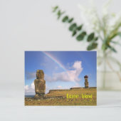Rapa Nui, Paaseiland Briefkaart (Staand voorkant)