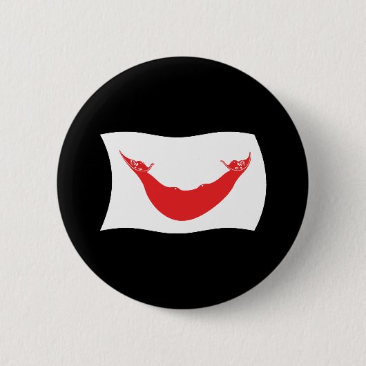 Rapa Nui Vlag Knop Ronde Button 5,7 Cm (Voorkant)