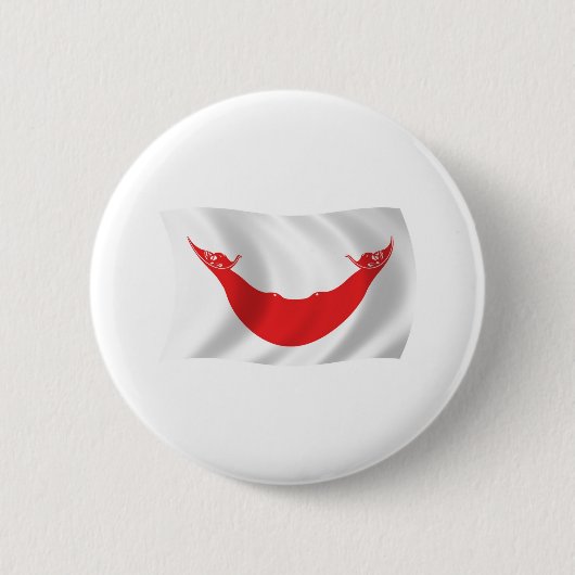 Rapa Nui Vlag Knop Ronde Button 5,7 Cm (Voorkant)