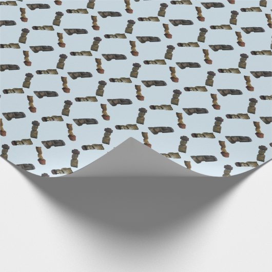 Rapa Nui Wrap 1 Cadeaupapier (Hoek)