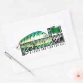 RapalaNation Gear! Rechthoekige Sticker (Envelop)