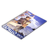 Rapallo Genova Italië Poster voor reizen Notitieboek (Linkerzijde)