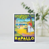 Rapallo Italië Briefkaart (Staand voorkant)