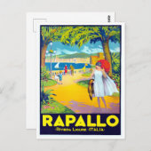Rapallo Italië Briefkaart (Voorkant / Achterkant)