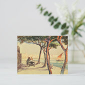 Rapallo, Italië -  Italiaanse kunst Briefkaart (Staand voorkant)