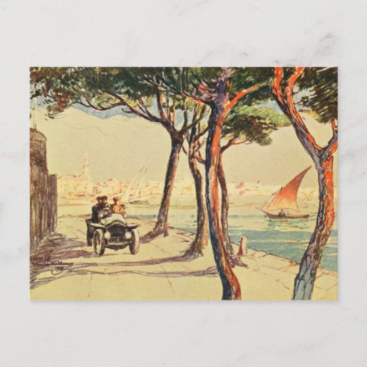 Rapallo, Italië -  Italiaanse kunst Briefkaart (Voorkant)