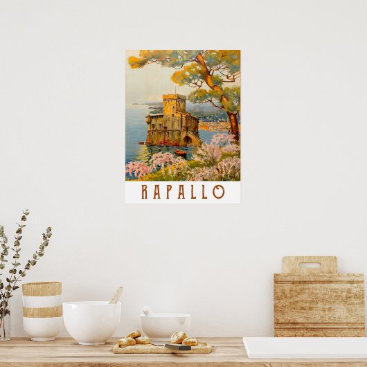 Rapallo, Italië Poster (Keuken)