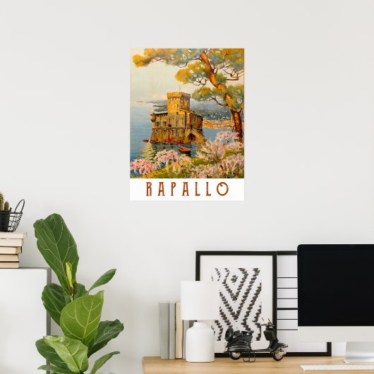 Rapallo, Italië Poster (Thuiskantoor)