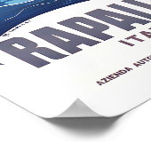 Rapallo Italië — Poster van oud reizen (Hoek)