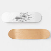 Rapana Seashell Coffee Mok Teapot Persoonlijk Skateboard (Horizontaal)