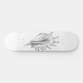 Rapana Seashell Coffee Mok Teapot Persoonlijk Skateboard (Horizontaal)