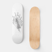 Rapana Seashell Coffee Mok Teapot Persoonlijk Skateboard (Voorkant)