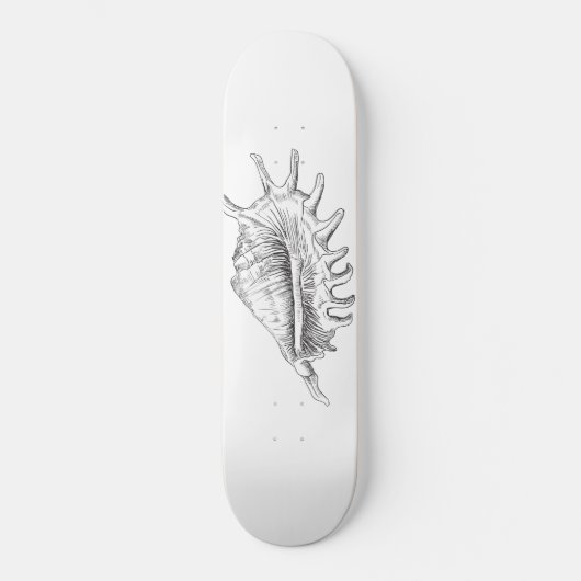 Rapana Seashell Coffee Mok Teapot Persoonlijk Skateboard (Voorkant)