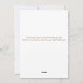  rapeitjes feestdagenkaart (Achterkant)