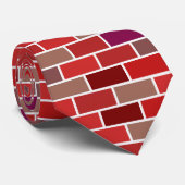 Rapeller beklimt naar beneden Escaping Brick Build Stropdas (Opgerold)