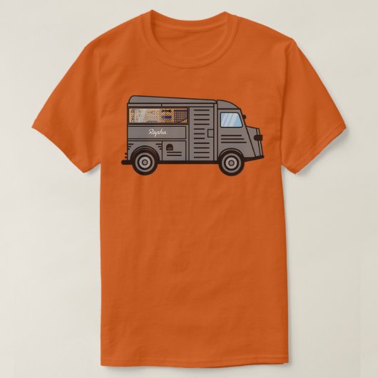 Rapha Truck mobiele workshop T-shirt (Design voorkant)
