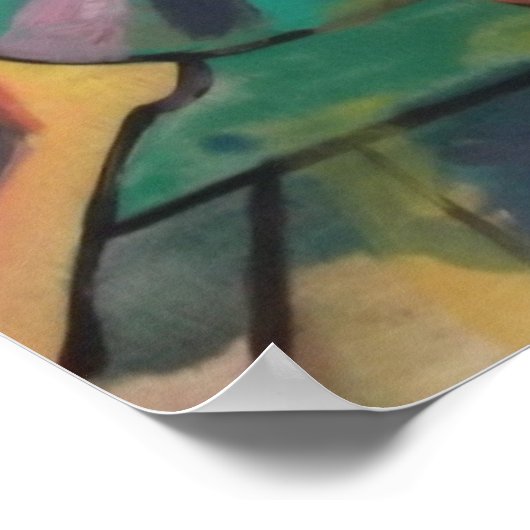 Raphael Сanossa Franse Pyreneeën Poster (Hoek)