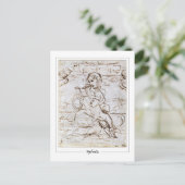 Raphael #100 - Kunstmatig Briefkaart (Staand voorkant)