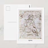 Raphael #100 - Kunstmatig Briefkaart (Voorkant / Achterkant)