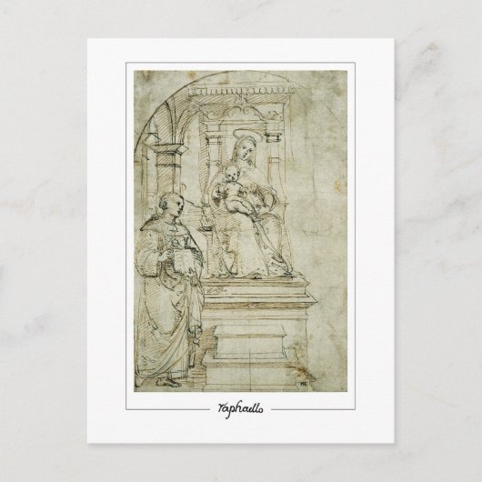 Raphael #134 - Kunstmatig Briefkaart (Voorkant)