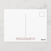 Raphael (1483 - 1520) Sistine Madonna 1512 Briefkaart (Achterkant)