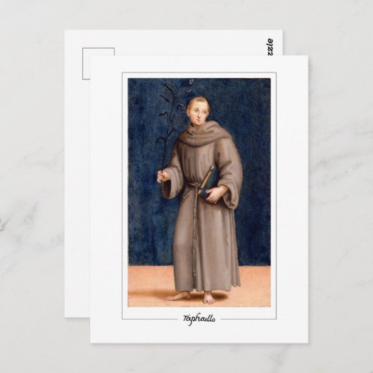 Raphael #14 - Kunstmatig Briefkaart (Voorkant / Achterkant)