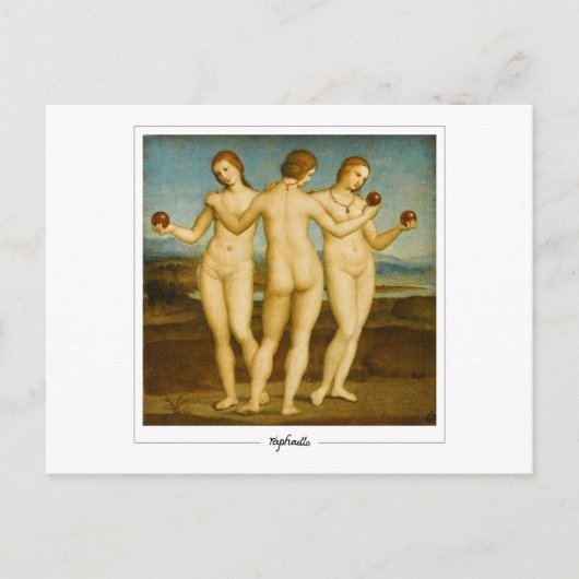 Raphael #4 - Kunstkaart Briefkaart (Voorkant)