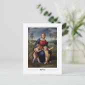 Raphael #7 - Briefkaart met fijne kunst (Staand voorkant)