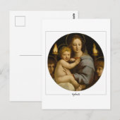 Raphael #8 - Kunstkaart Briefkaart (Voorkant / Achterkant)