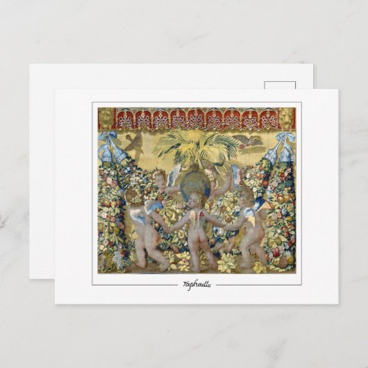 Raphael #99 - Kunstmatig Briefkaart (Voorkant / Achterkant)